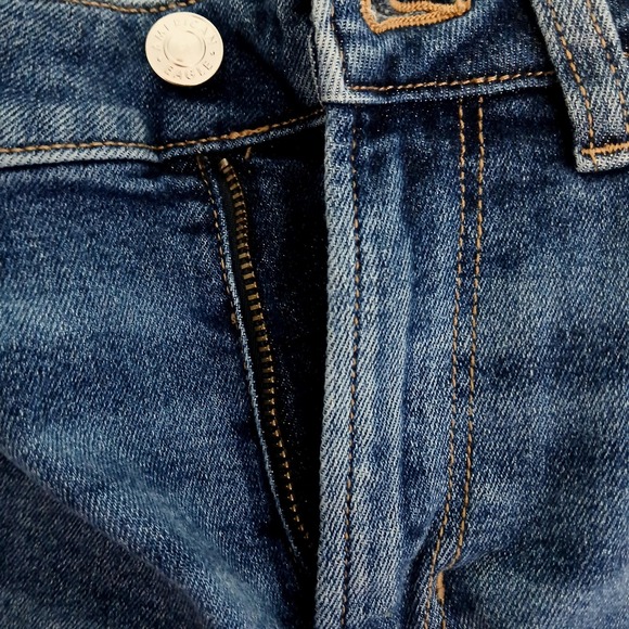 American Eagle Jeans Womens 00 Short Blue Mom Jean High Rise Stretch Denim - Picture 11 of 11